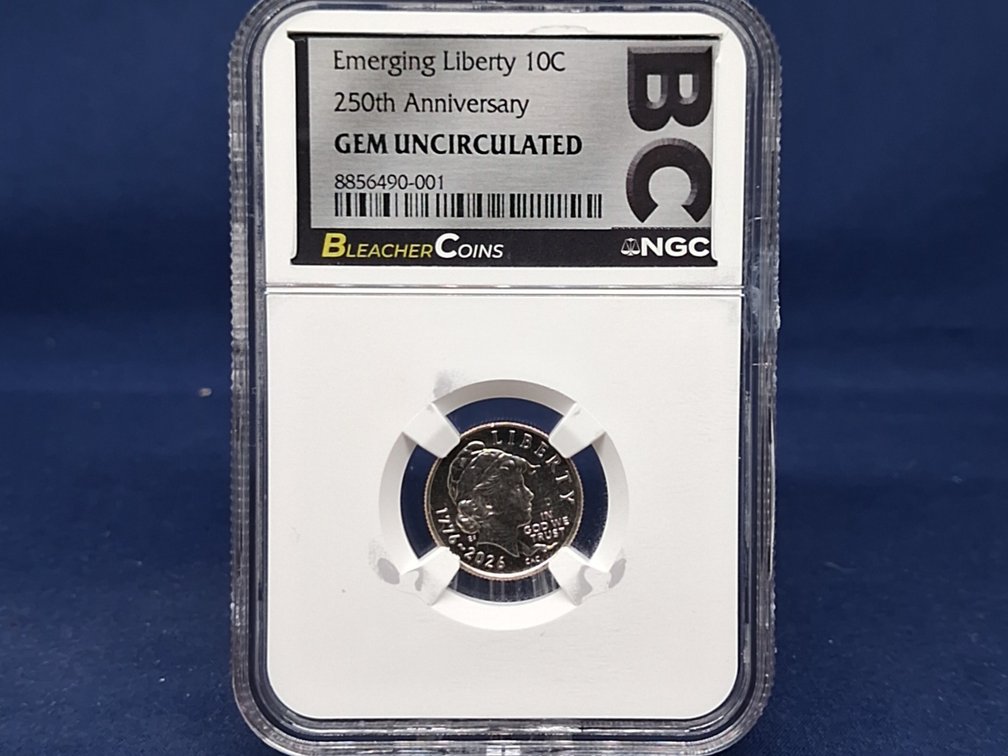 2026 D NGC Gem UNC Emerging Liberty Dime Coin