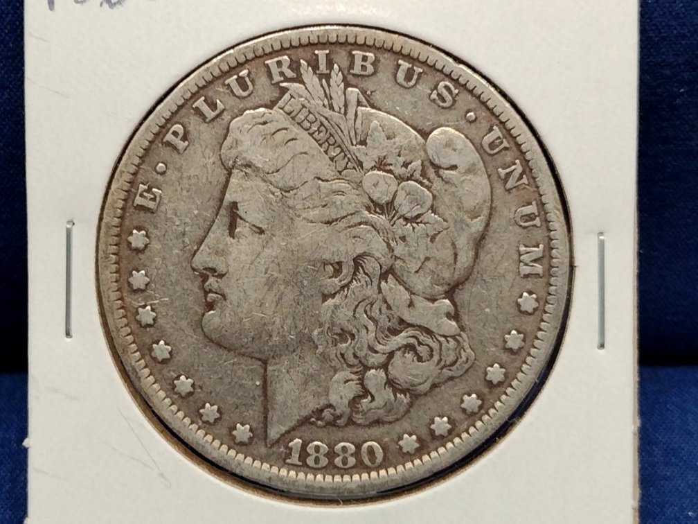 1880 Morgan Silver Dollar Coin