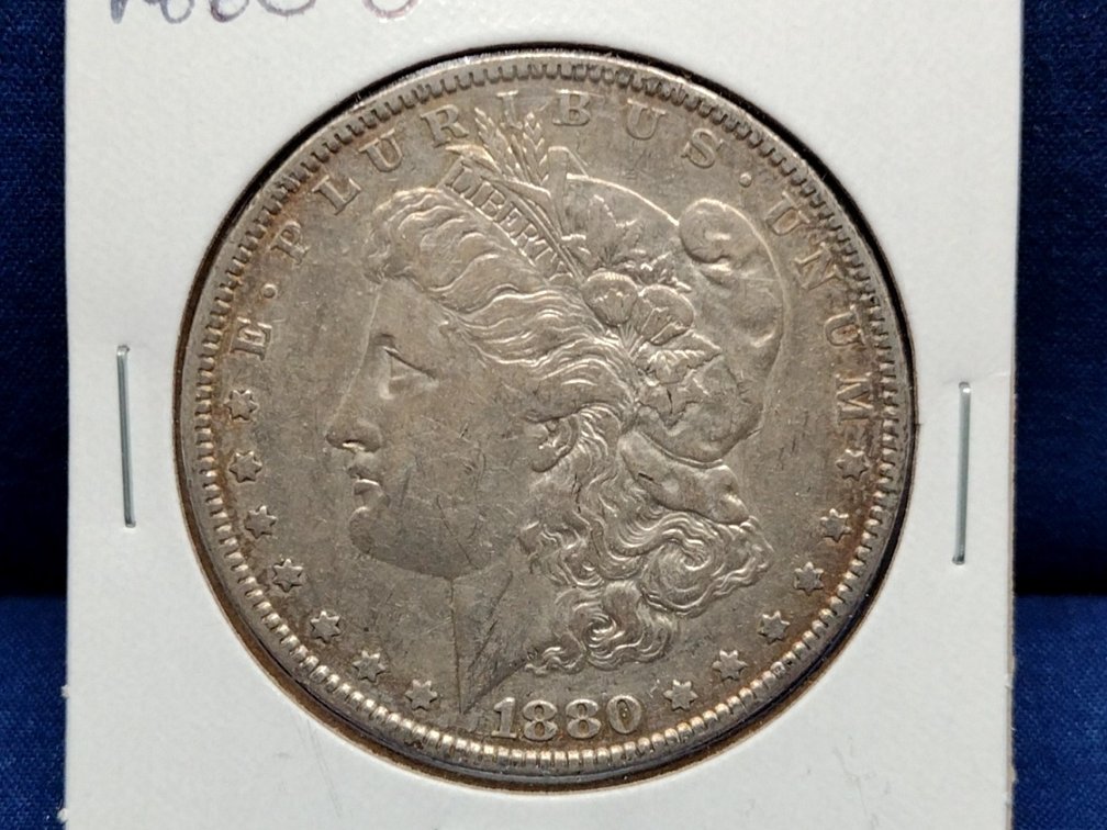 1880 O Morgan Silver Dollar Coin
