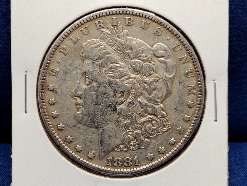 1881 Morgan Silver Dollar Coin