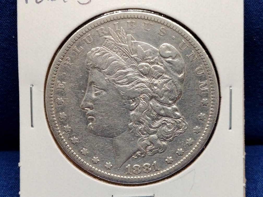 1881 S Morgan Silver Dollar Coin