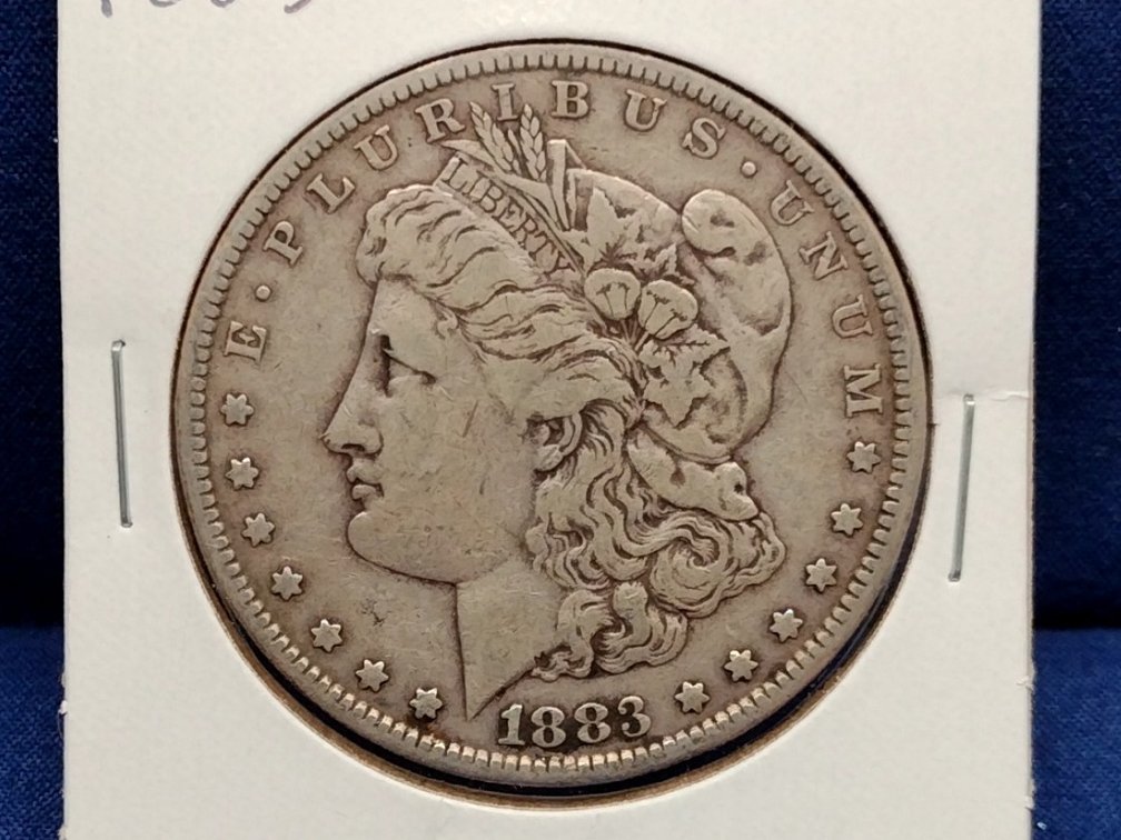 1883 Morgan Silver Dollar Coin