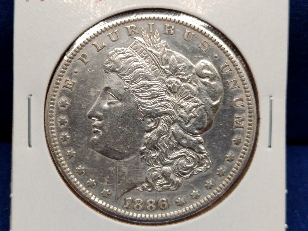 1886 S Morgan Silver Dollar Coin