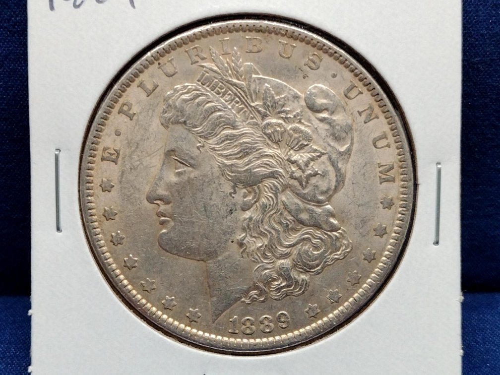 1889 Morgan Silver Dollar Coin