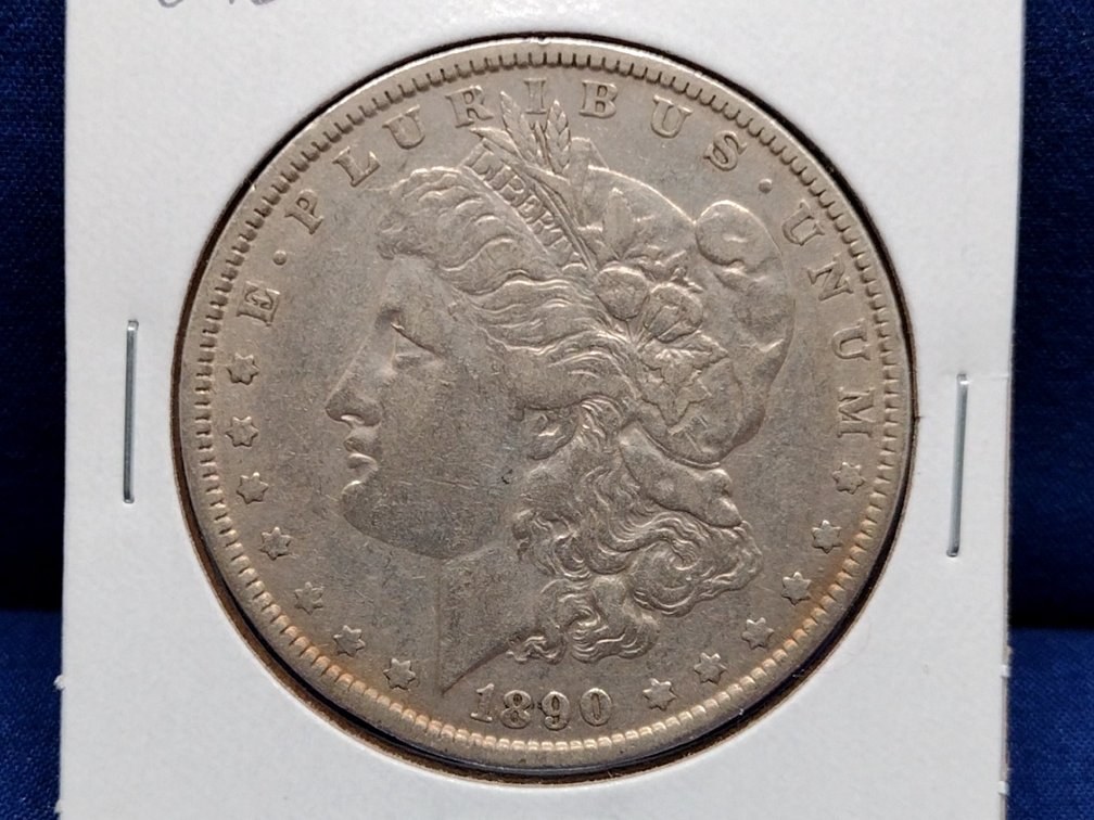 1890 Morgan Silver Dollar Coin