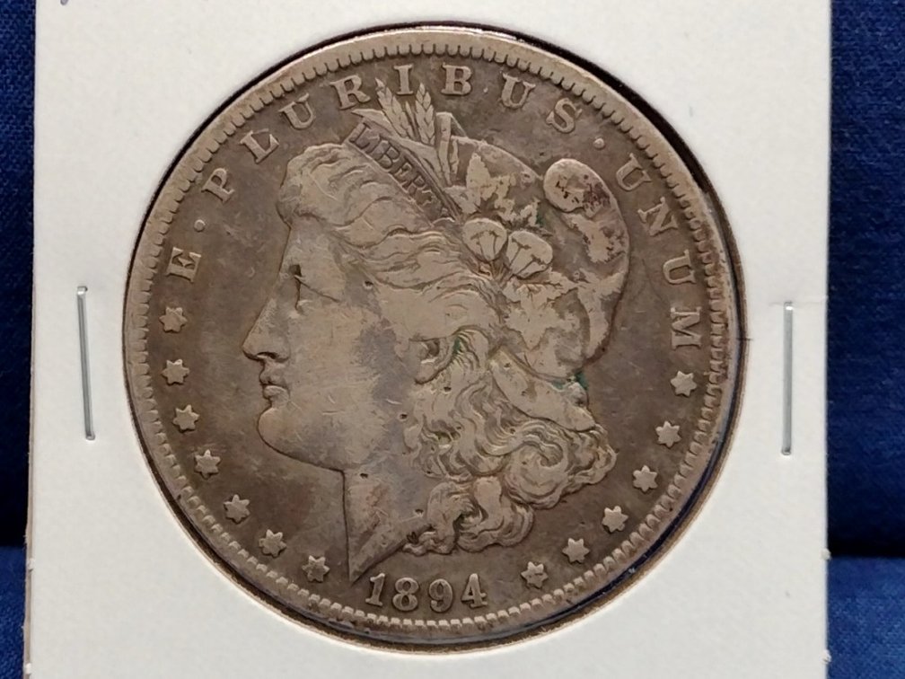 1894 O Morgan Silver Dollar Coin