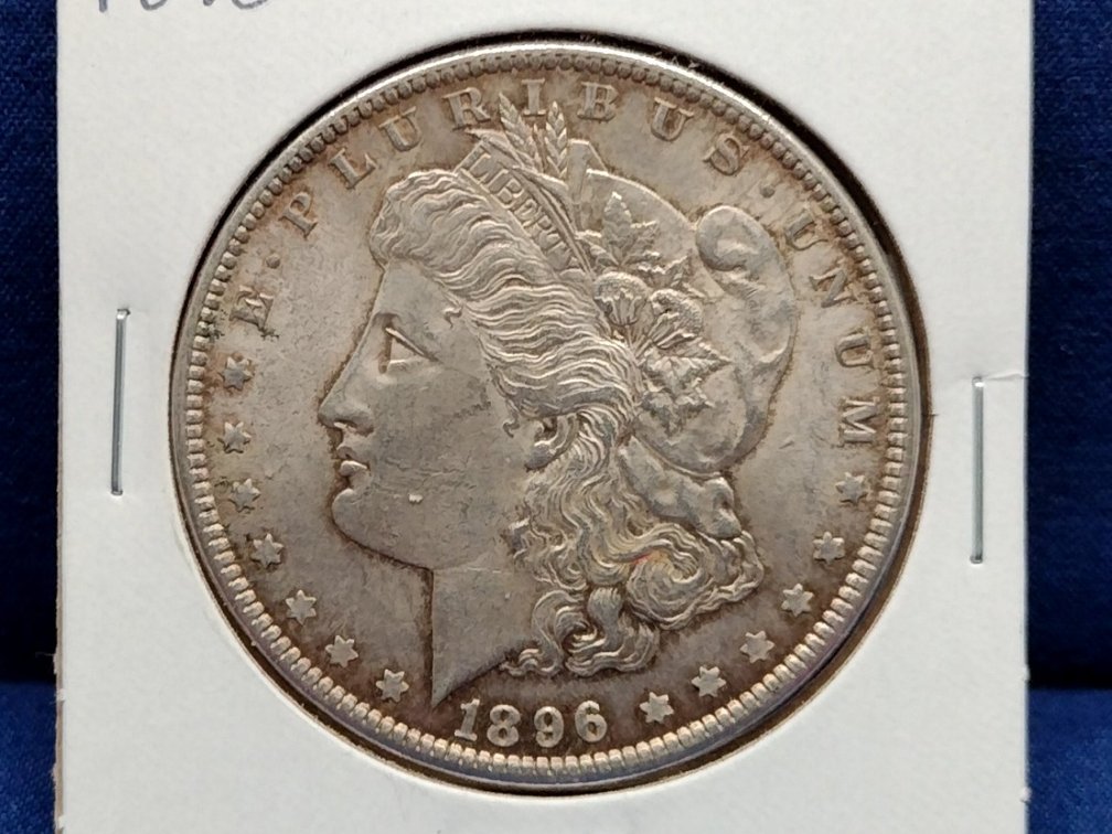 1896 Morgan Silver Dollar Coin
