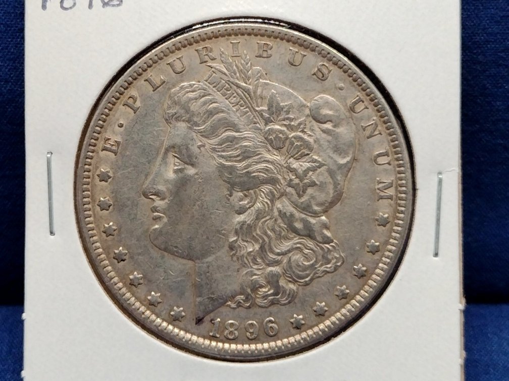 1896 Morgan Silver Dollar Coin