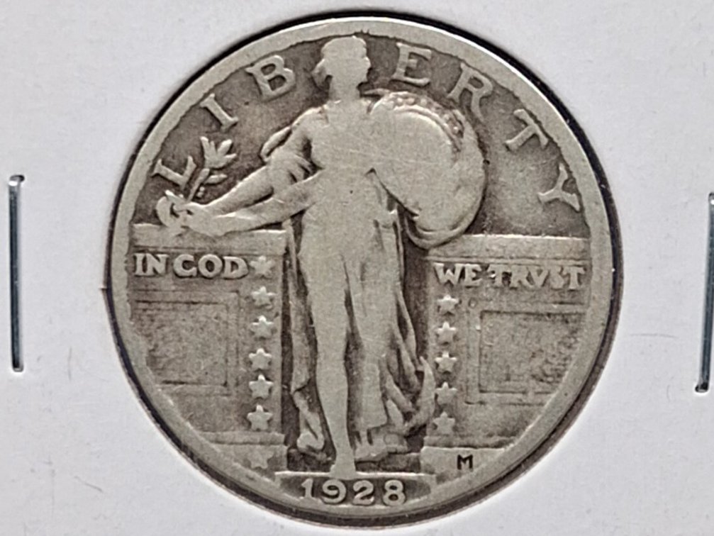 1928 Standing Liberty Quarter Coin