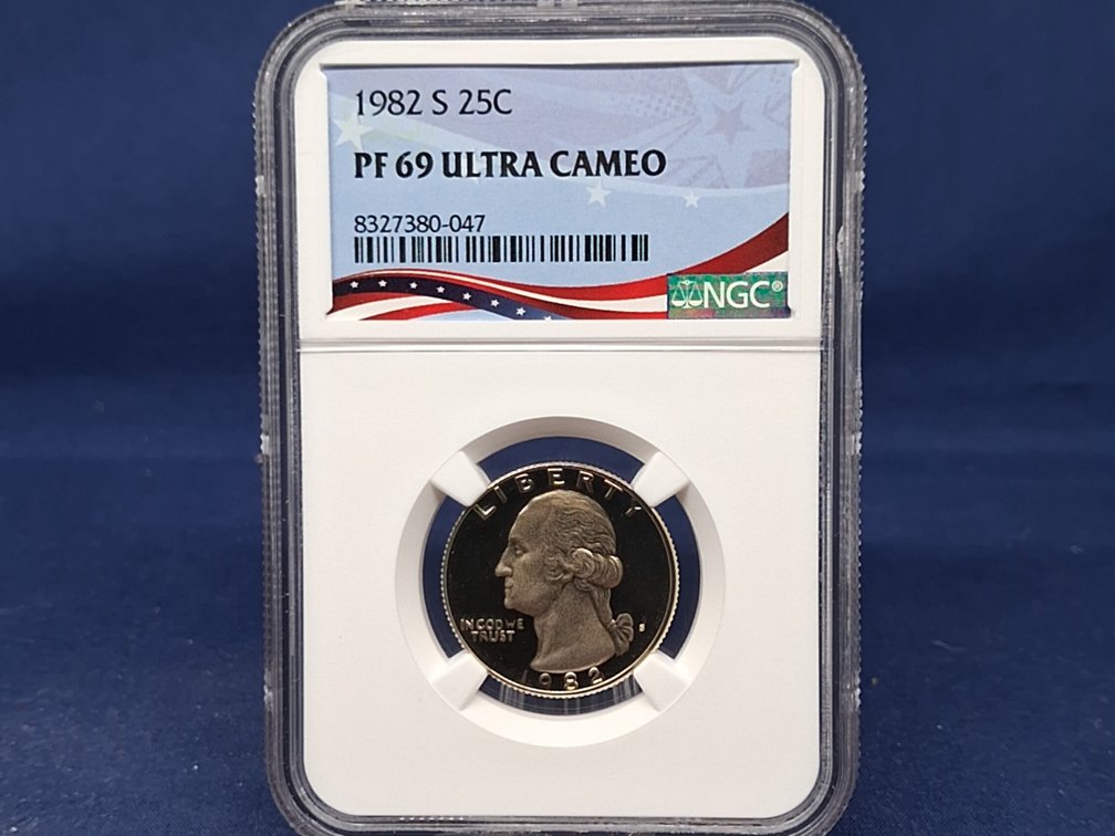 1982 S NGC PF69 Ultra Cameo Washington