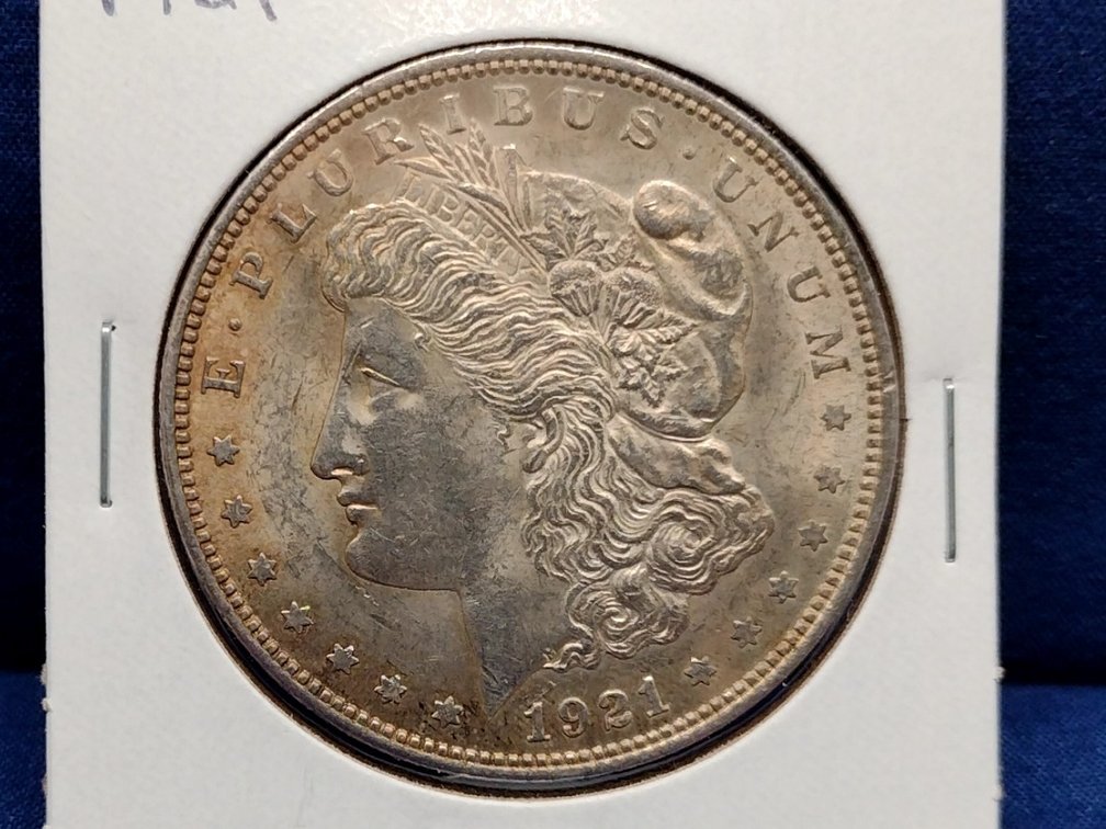 1921 Morgan Silver Dollar Coin