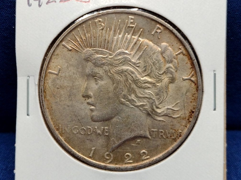 1922 D Peace Dollar Coin