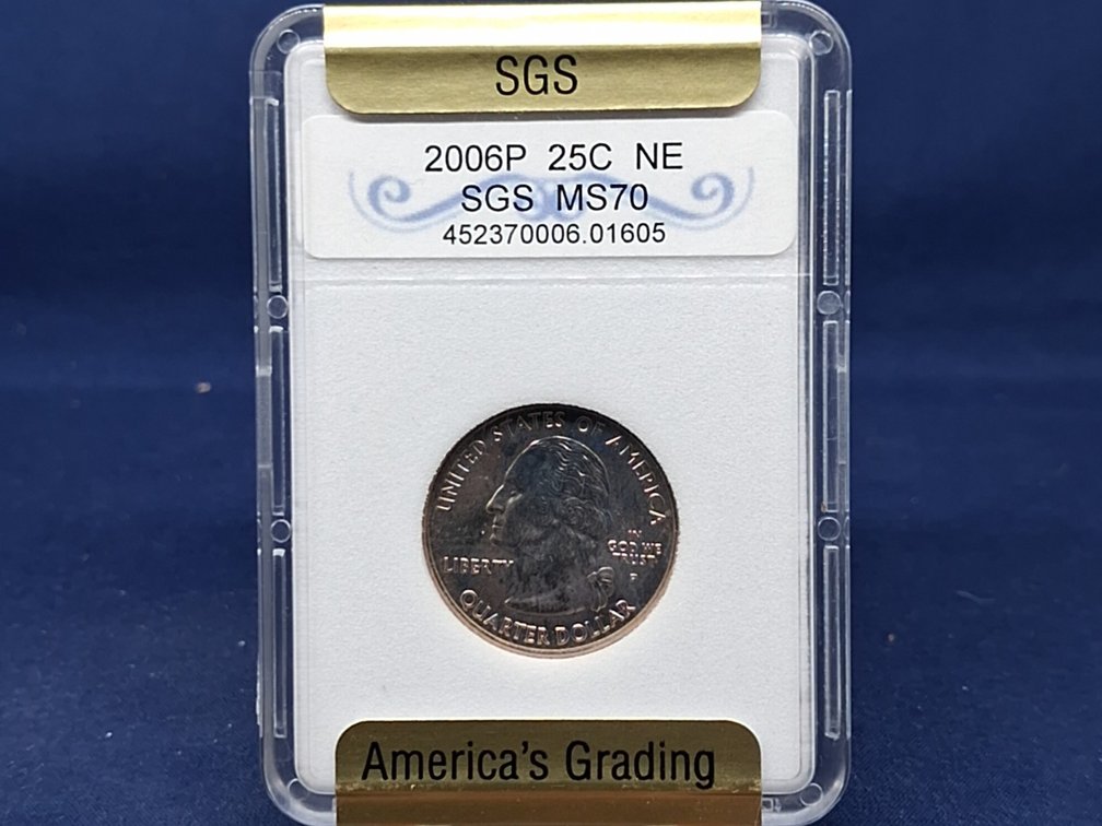 2006 SGS MS70 Washington Quarter Coin