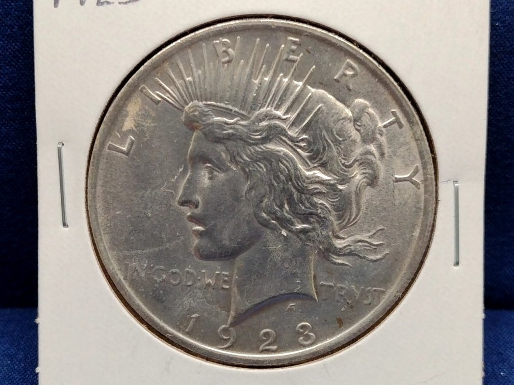 1923 Peace Dollar Coin