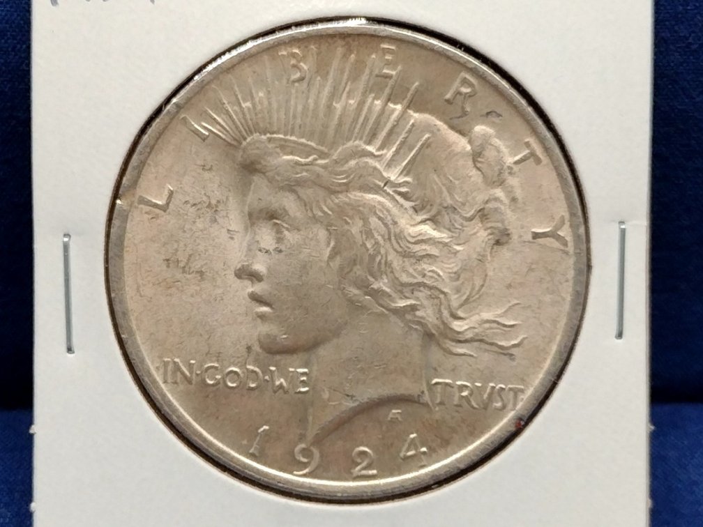 1924 Peace Dollar Coin