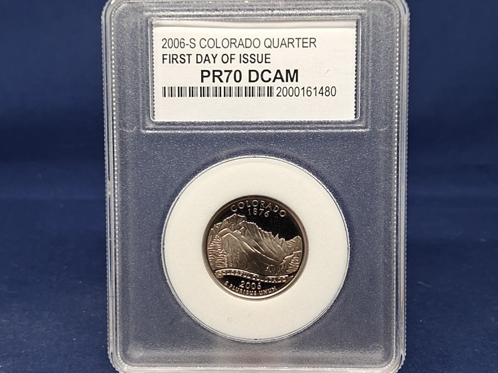 2006 S PCC PR70 DCAM Washington Quarter Coin
