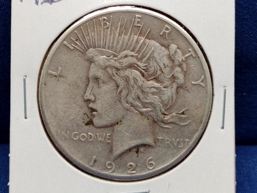 1926 Peace Dollar Coin