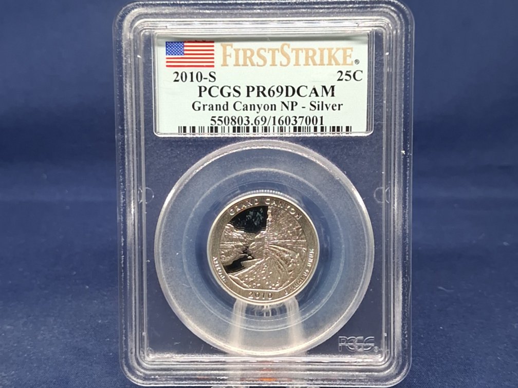 2010 S PCGS PR69DCAM Silver Washington