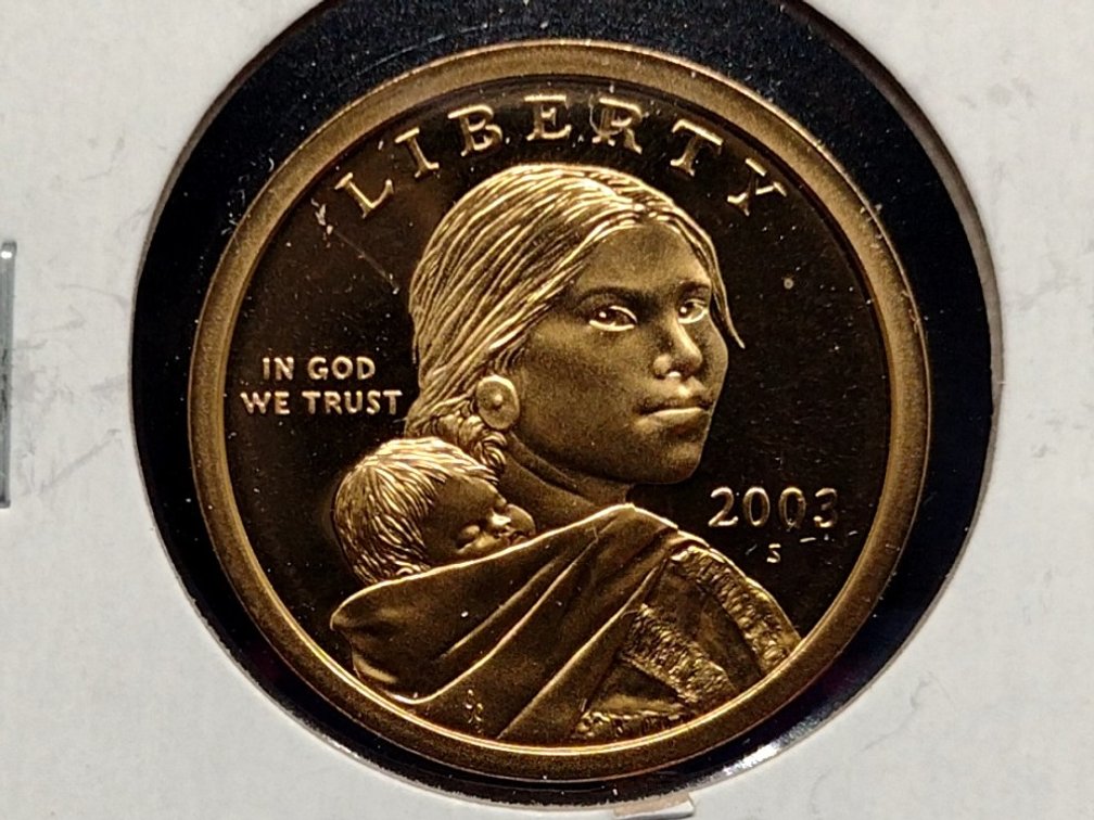 2003 S Proof Sacagawea Dollar Coin