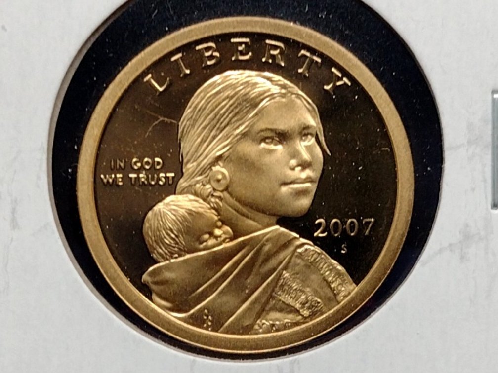 2007 S Proof Sacagawea Dollar Coin