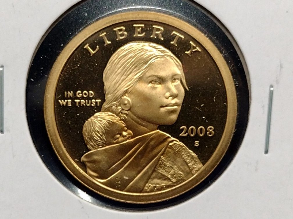 2008 S Proof Sacagawea Dollar Coin