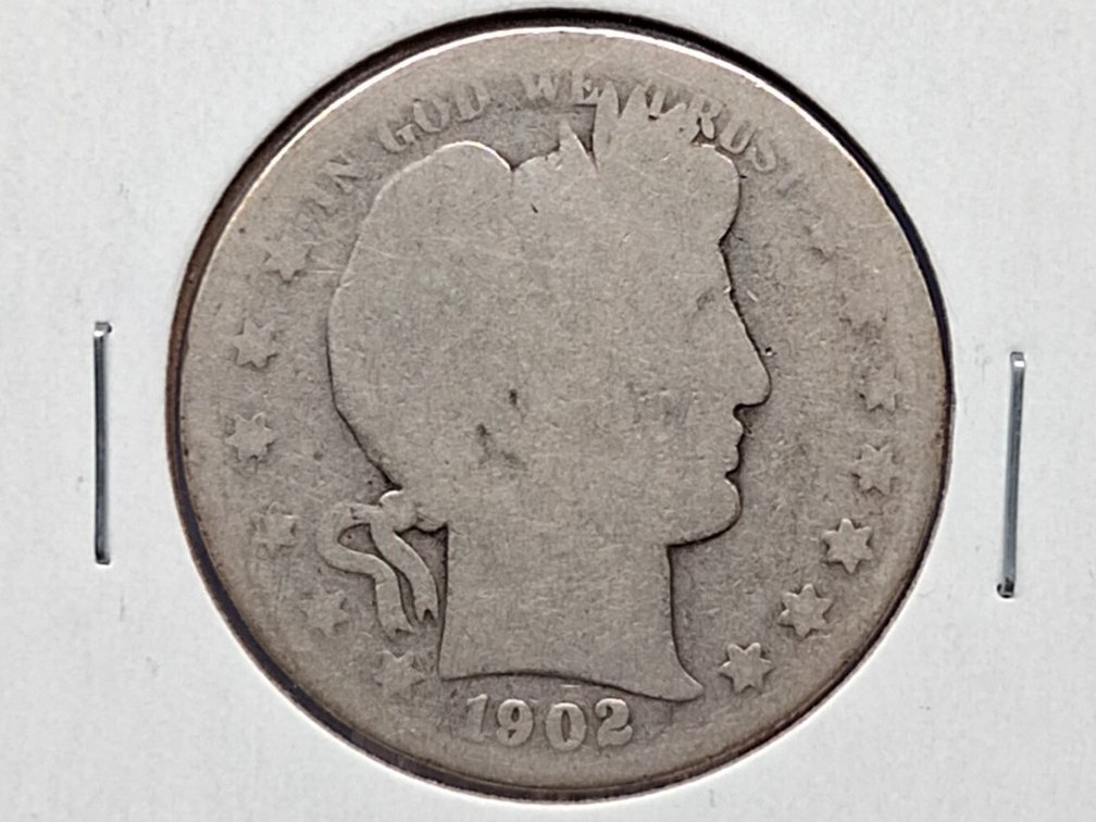 1902 O Barber Half Dollar Coin