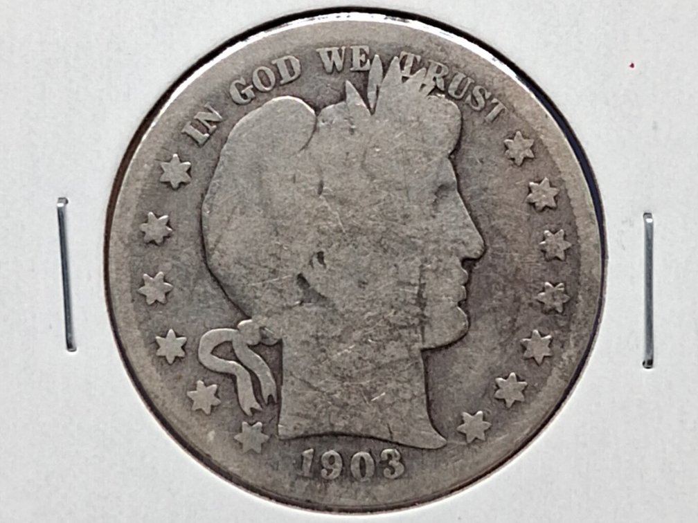 1903 O Barber Half Dollar Coin