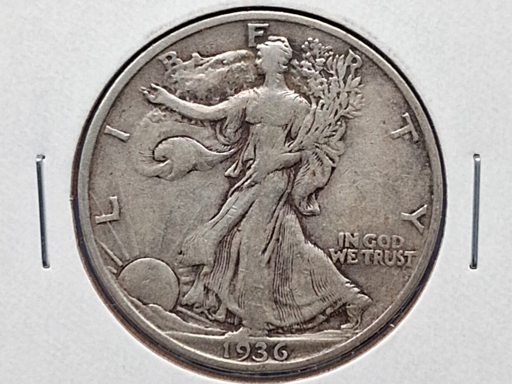 1936 Walking Liberty Half Dollar Coin