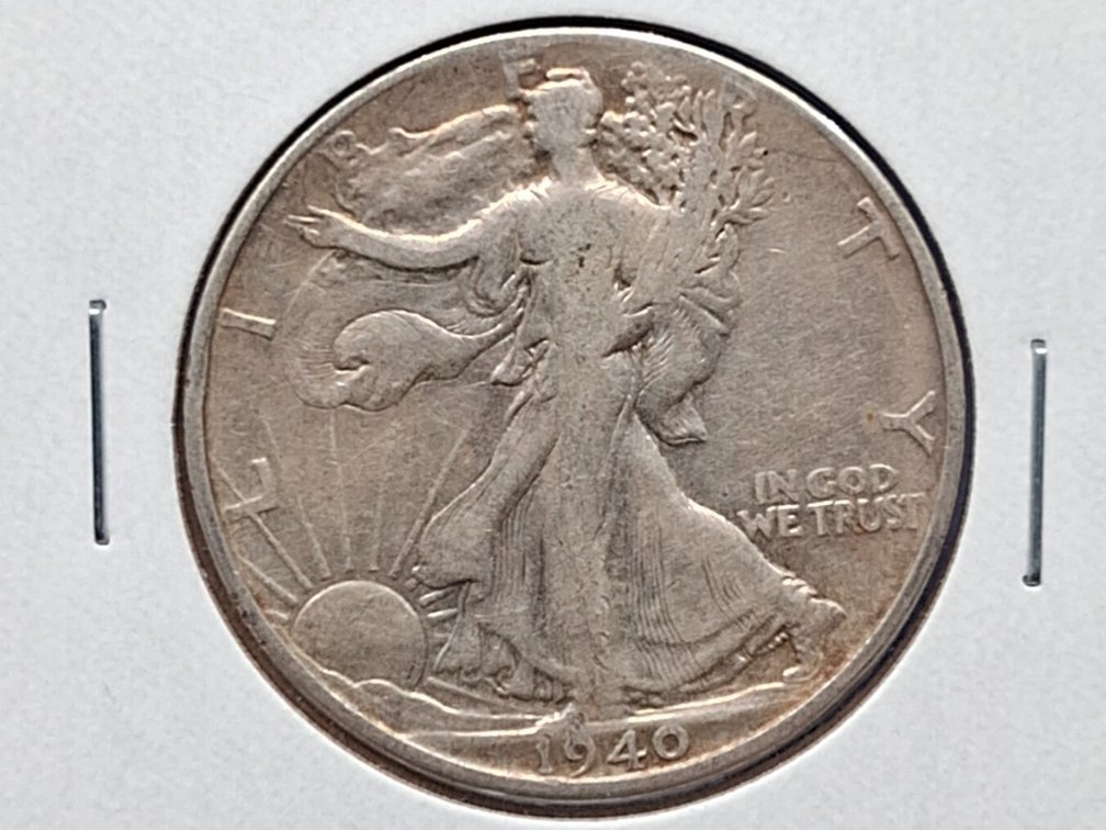 1940 Walking Liberty Half Dollar Coin