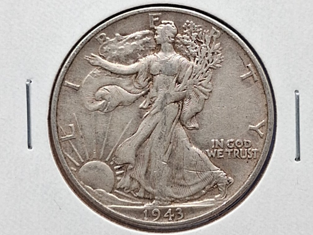 1943 Walking Liberty Half Dollar Coin