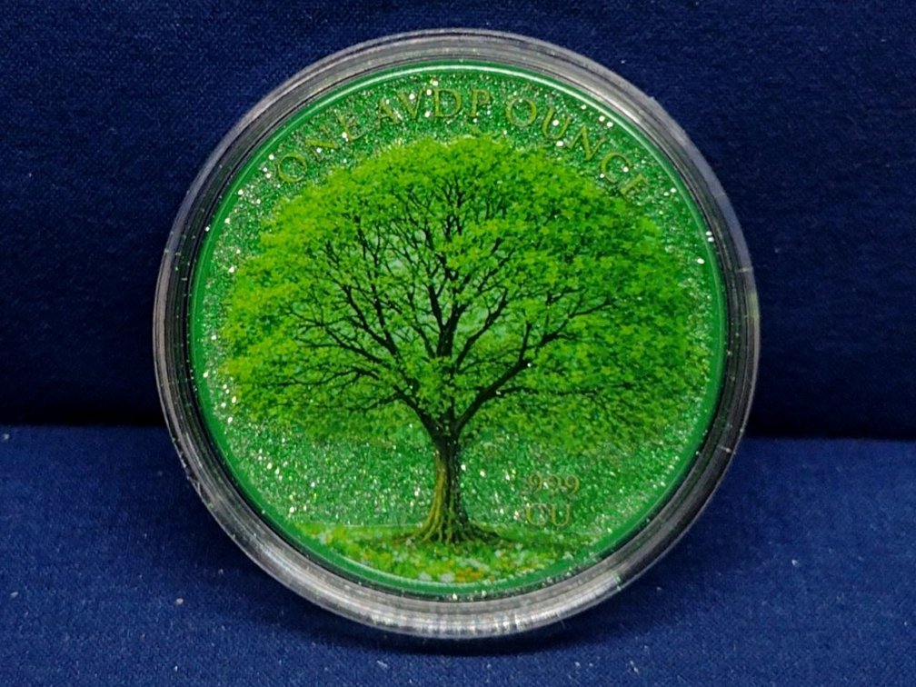 1oz. .999 Copper Piece-Spring Maple