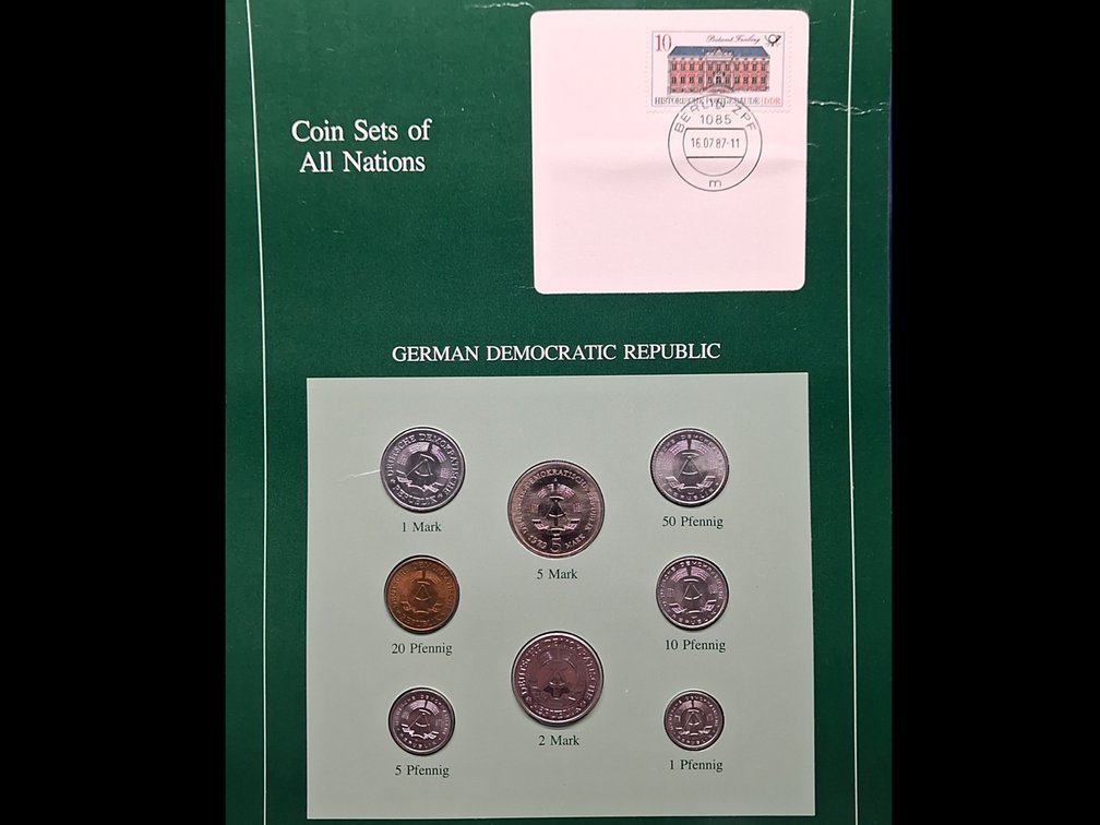 German Democratic Republic Coin Panel