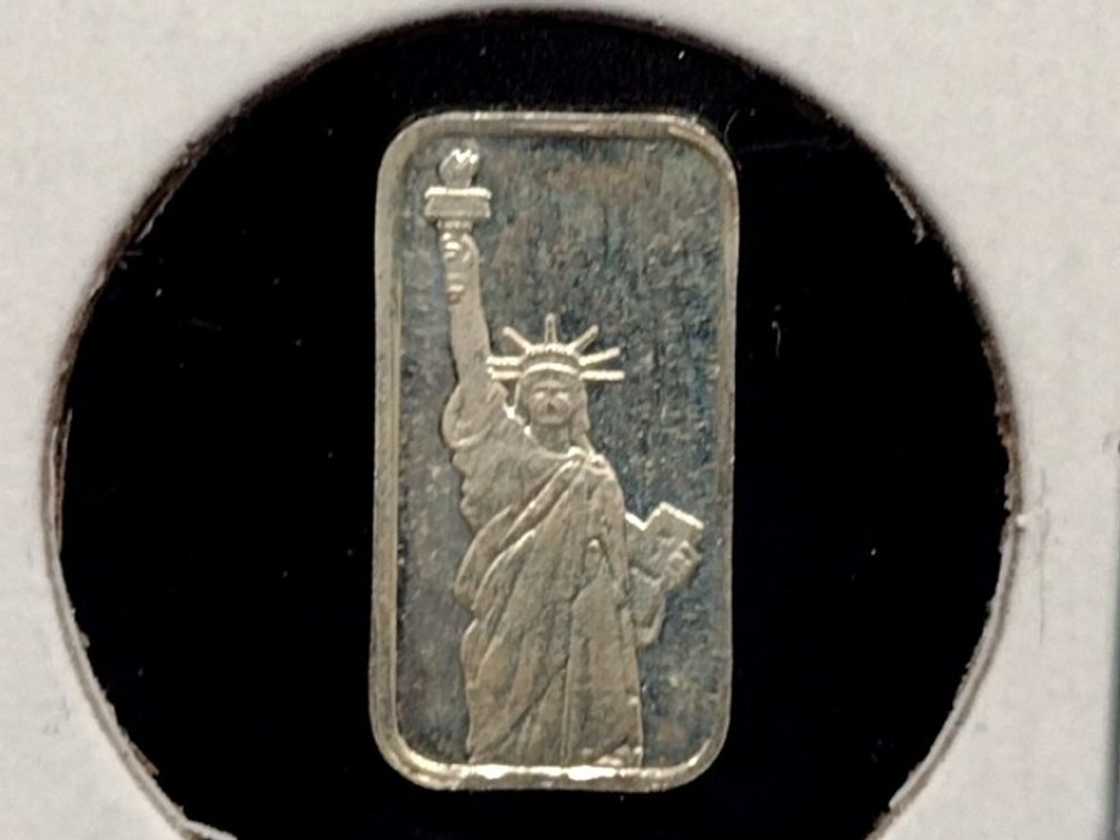 1 Gram .999 Silver Bar