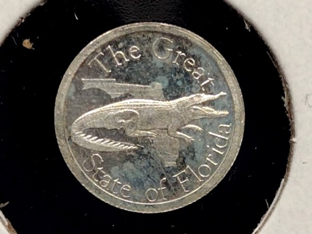1 Gram .999 Silver Round