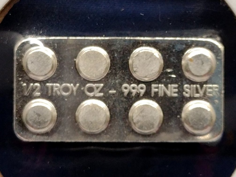 1/2oz .999 Silver Bar