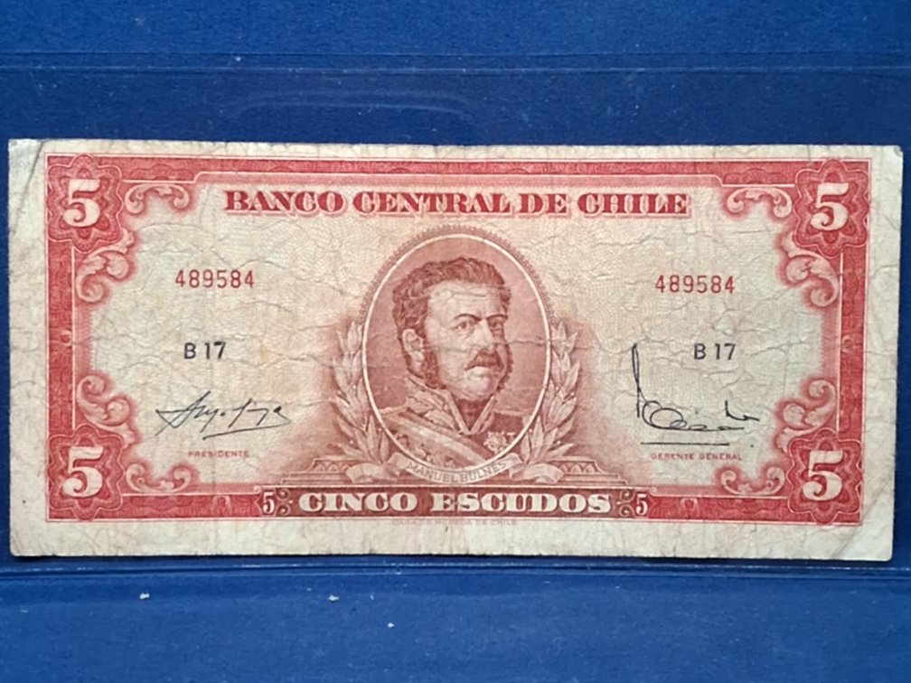 ND(1964-70) Chile 5 Escudos