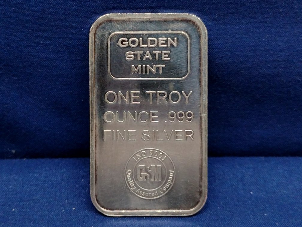 1oz .999 Silver Bar