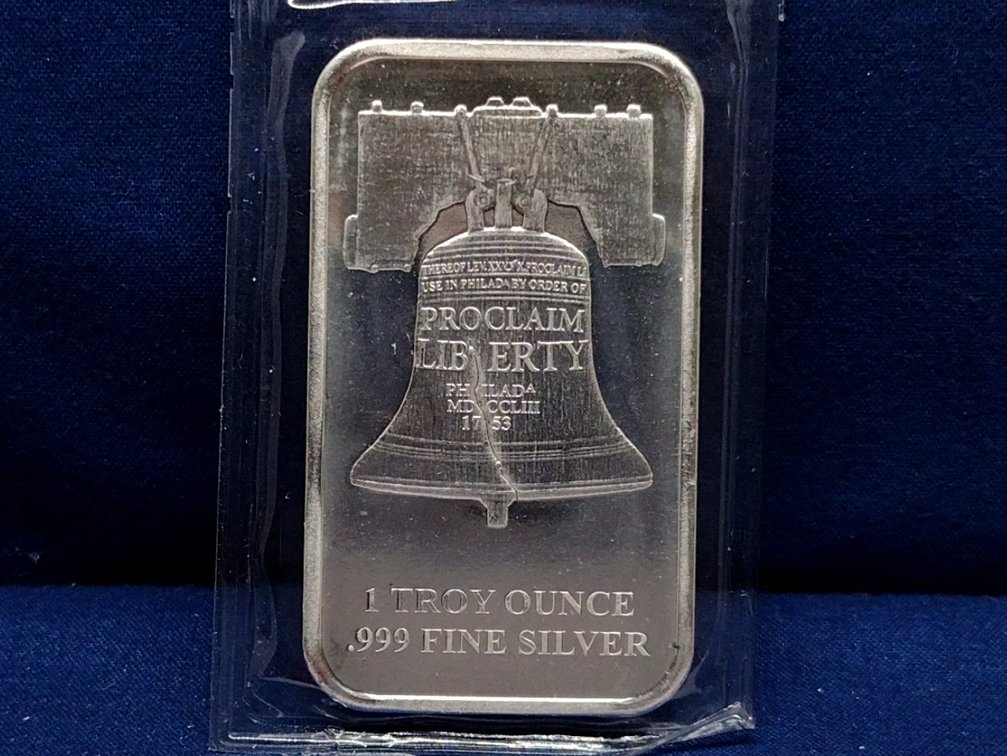 1oz .999 Silver Bar