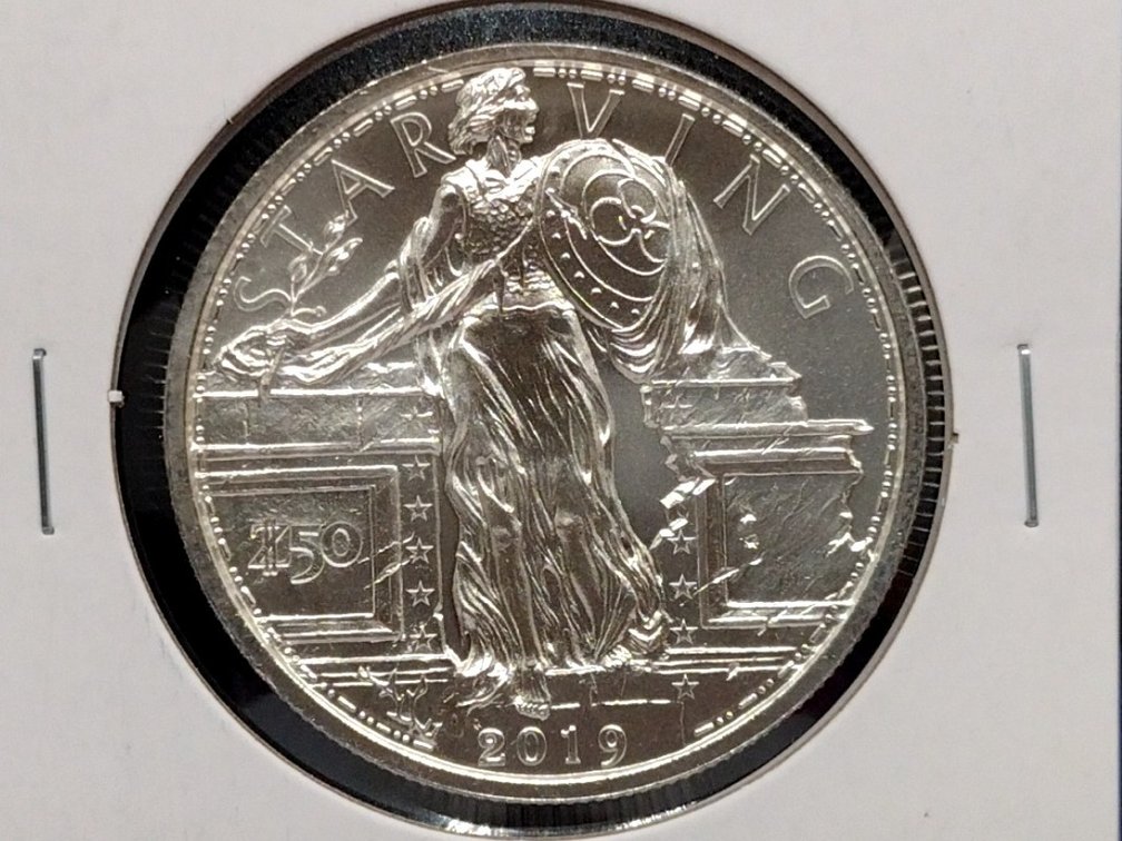 1oz .999 Silver Round