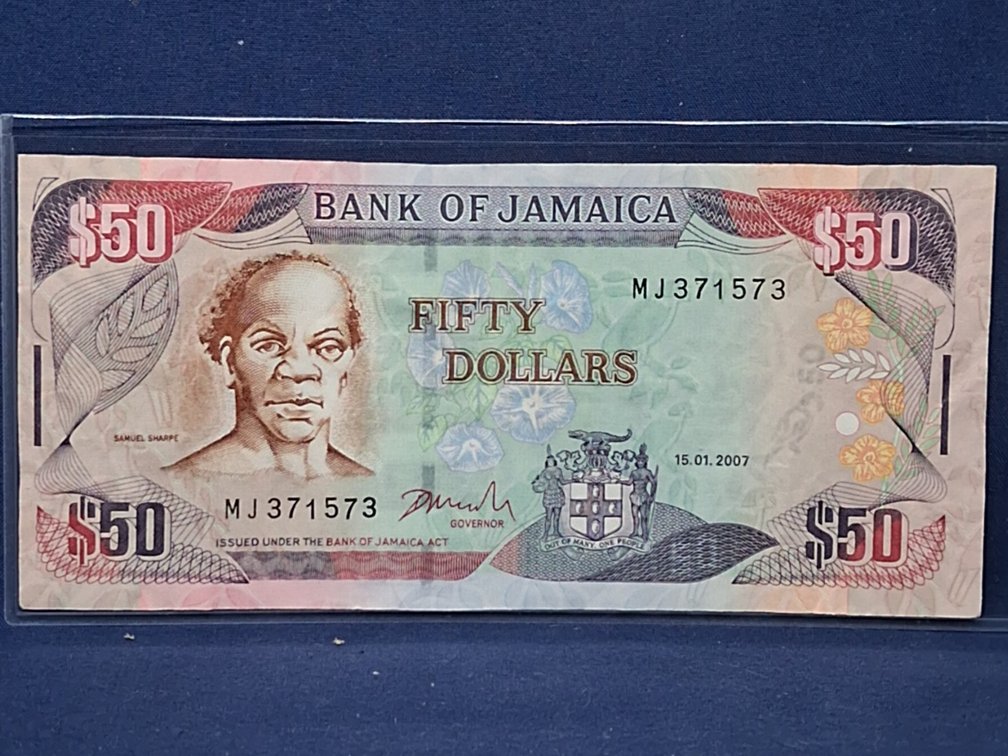 2007 Jamaica 50 Dollars