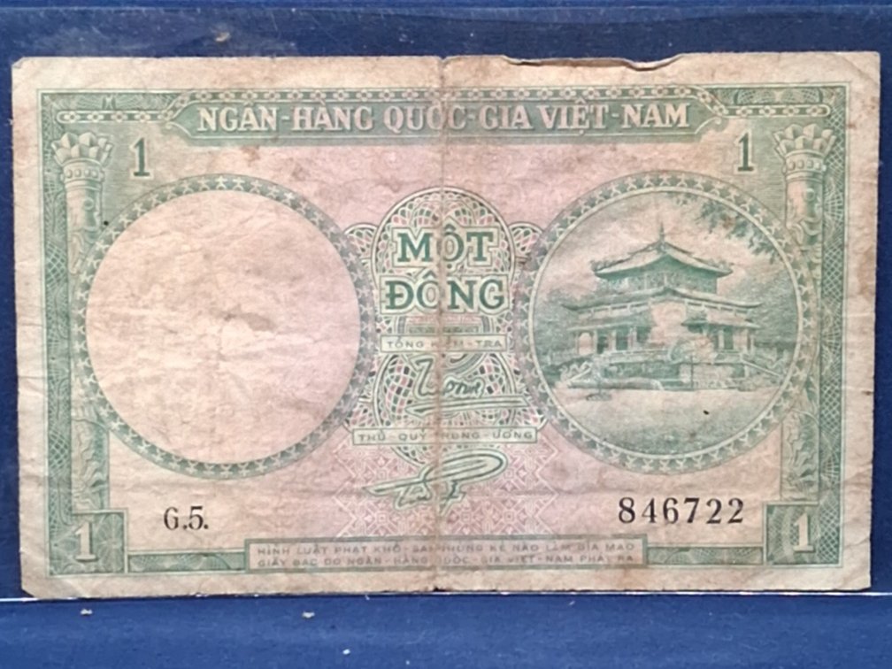 1956 South Vietnam 1 Dong