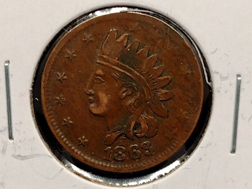 1863 Civil War Token Not One Cent
