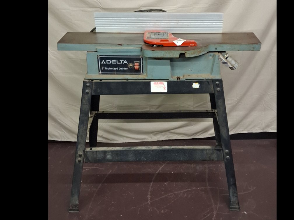 Delta 6" motorized jointer, HEAVY