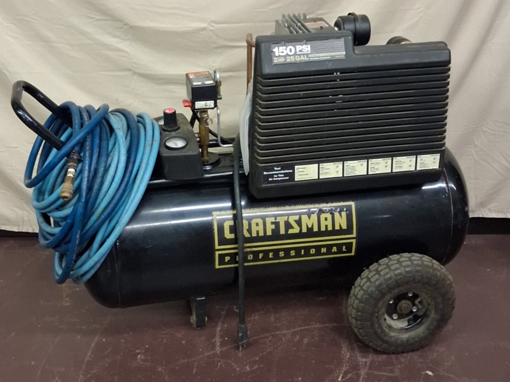 Craftsman Professional 25 gal air compressor