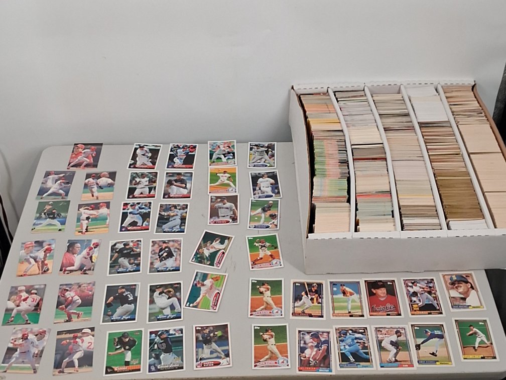 monster box of Baseball cards