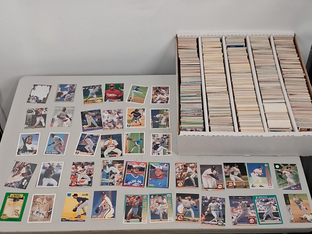 monster box of Baseball cards