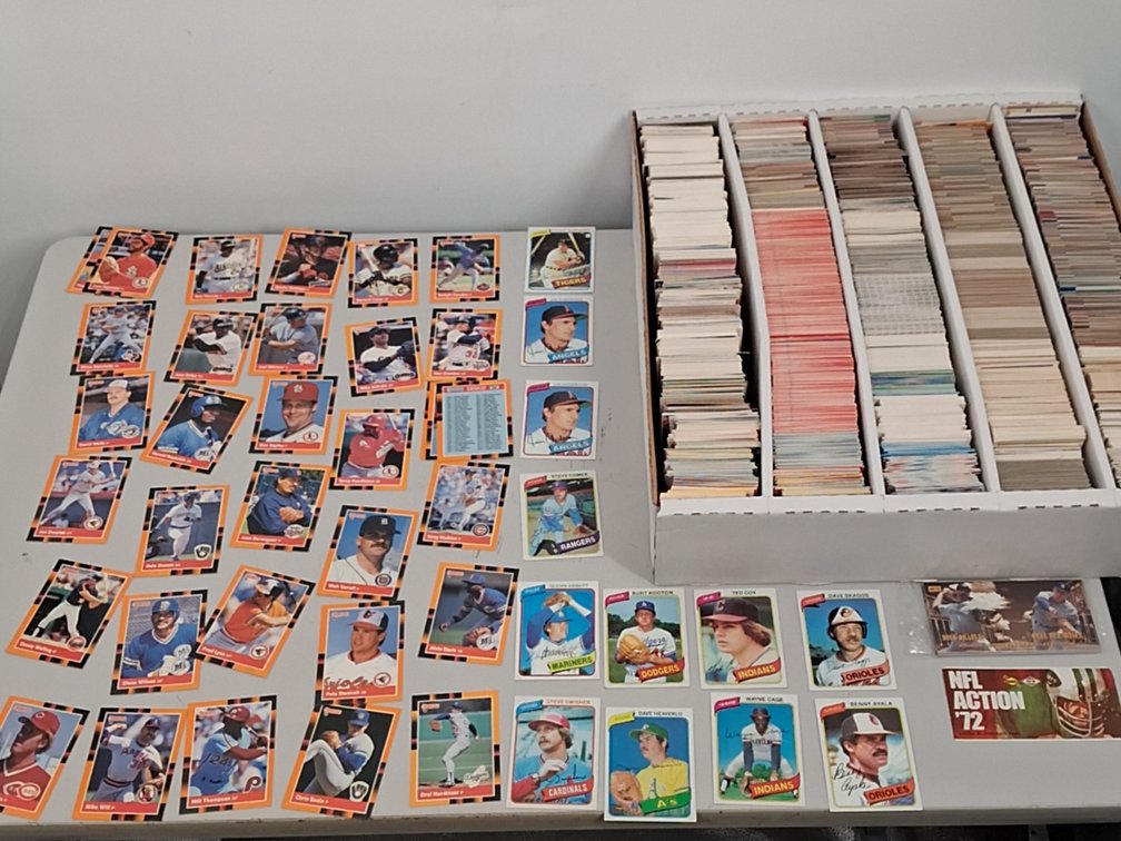 monster box of Baseball cards