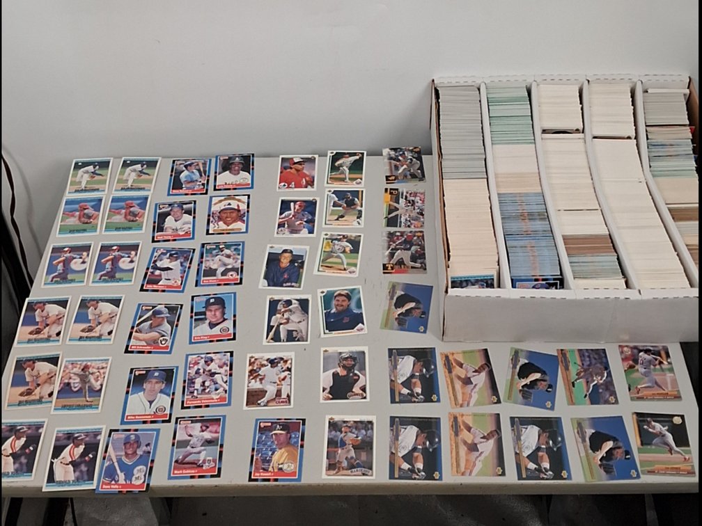 monster box of Baseball cards