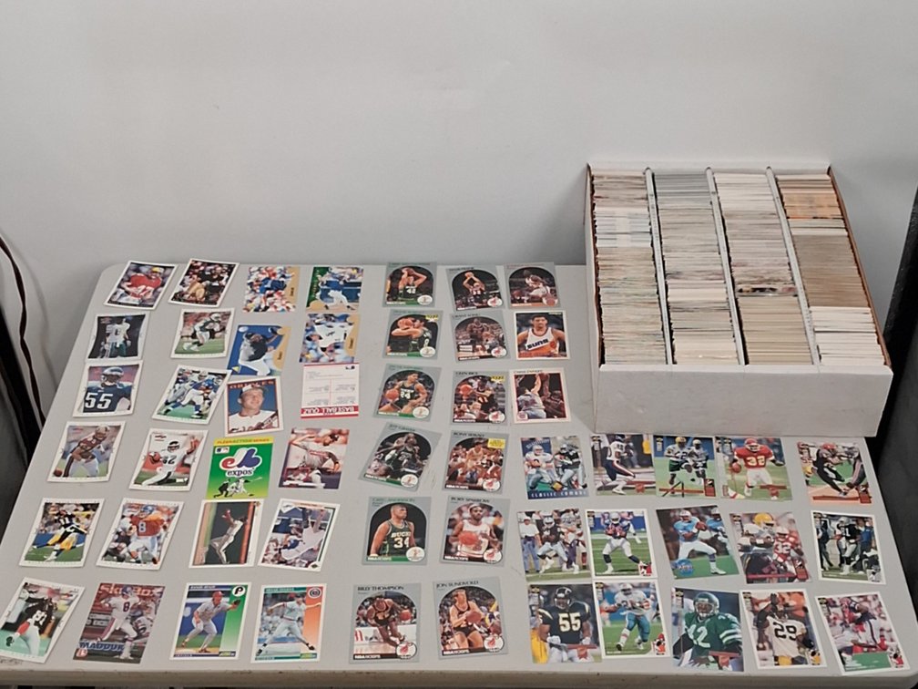 monster box of Football, Basketball and Baseball