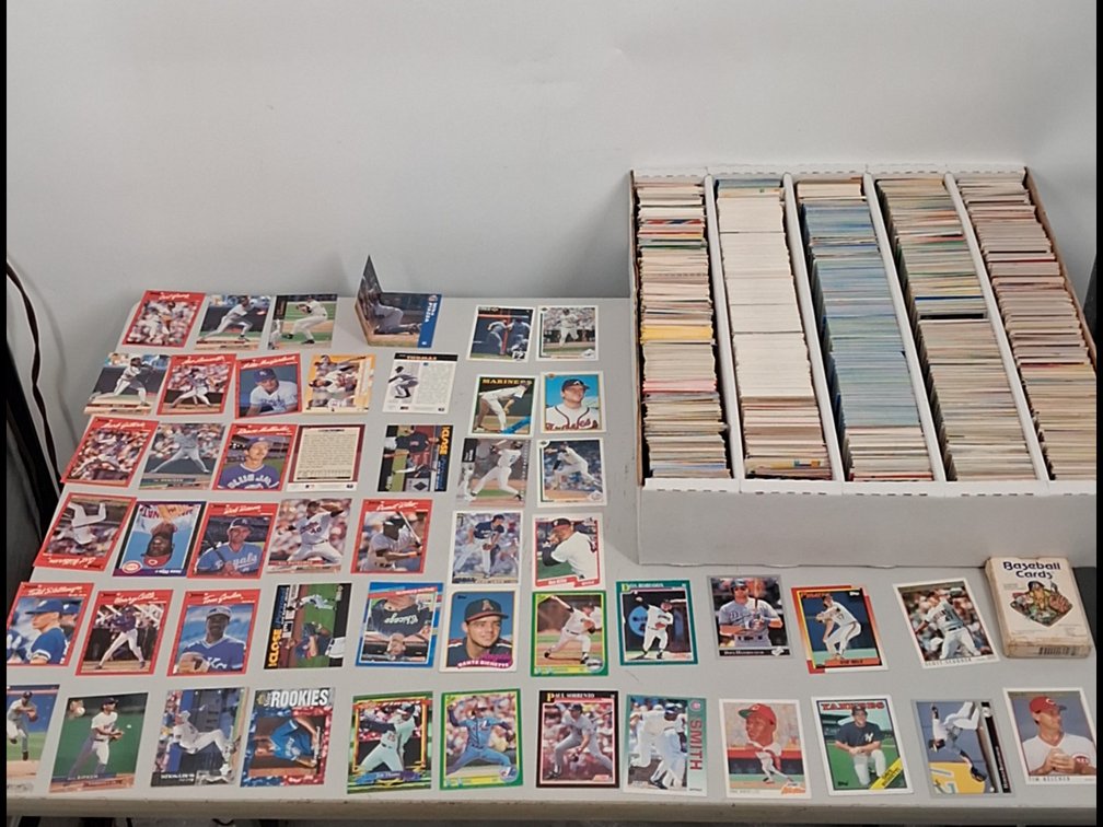 monster box of Baseball cards